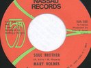 MARY HOLMES: Soul Brother / After I Shed A Tear 45 rare Funk