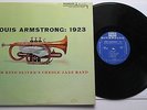 Louis Armstrong 1923 With King Oliver's Jazz Band Riverside 12-122 OG DG LP VG++