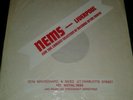 Nems clear plastic bag  beatles brian epstein