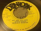 Horace Martin We Are All One Rare Killer Roots 7