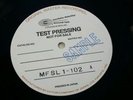 BEATLES MFSL SAMPLE TEST PRESSING  WITH THE BAETLES MFSL 1-102