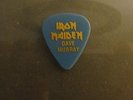 Iron Maiden Dave Murray guitar pick stage used Best of the Beast