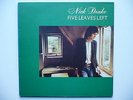 NICK DRAKE Five Leaves Left - LP-Original 1972  ISLAND ILPS-9134