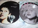 MADONNA RAIN HANKY PANKY PICTURE DISCS VINYL 12 INCH SINGLE RARE