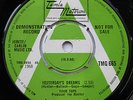 RARE TAMLA UK DEMO Four Tops Yesterday's Dreams UK 7