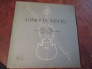 FRENCH 50' lp ginette neveu chausson debussy la voix de son maitre fjlp 5 037
