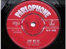 The Beatles - Love Me Do UK 1962 1st Press *SIGNED* by George Harrison