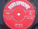 THE BEATLES LOVE ME DO ORIGINAL 1962 PRESS 45-R 4949 EX+