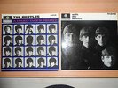 2 beatles lp's A HARD DAY'S NIGHT. WITH THE BEATLES
