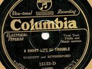 BURNETT AND RUTHERFORD COLUMBIA 15133 COUNTRY 78 RPM RECORD E-