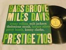 Hard Bop Jazz Vinyl LP - Miles Davis - Bags Groove - DG 1st Press - Prestige - 7