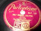 50s UK Parlophone M.P. 115 ed1 The Lion, Frederico's Calypso Band: Tick, Tick.