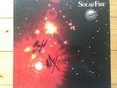 MANFRED MANN´S EARTH BAND solar fire SIGNED  german VINYL LP record