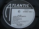 AC / DC FLICK OF THE SWITCH EU LP 1ST PRESS ATLANTIC UNPLAYED 100% MINT