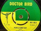 LEE KING PERRY PEOPLE FUNNY BOY ORIG UK DOCTOR BIRD 45 CLIP