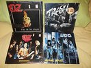 OZ III 3 Warning, Fire In the Brain, U.D.O. Animal House, Trash Burnin' Rock Lps