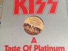 kiss a taste of platinum  double platinum promo sampler usa