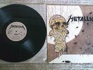 Metallica RARE 12 One Signed by Pushead VINYL 12 METAL thrash 80's hardcore lp