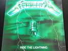 Metallica - Ride the Lightning (Green Cover, Blue Vinyl, Bernett reprint)