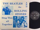 RARE NOT TMOQ LP/ THE BEATLES AND THE ROLLING STONES 