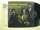 the Bobby Timmons Trio In Person Riverside 9391 Japanese pressing Ron Carter