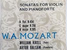 WILLIAM KROLL:Mozart-3 Violin Sonatas:L'Oiseau-Lyre Vol 2 SOL 60044:MINT Sealed