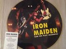 IRON MAIDEN CAN WE PLAY MADNESS LIVE PICTURE DISC WITH MINI INSERT