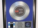 Depeche Mode, Personal Jesus, Platin Record, platin Schallplatte, Award, gold