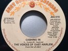 THE VOICES OF EAST HARLEM - cashing in / i like having you around -JUST SUNSHINE