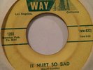 NATURALS - it hurt so bad / there's a girl - WATTS CITY - rare northern soul