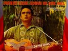 Old Rock Country Music Record Album JOHNNY CASH  Vintage Vinyl Disc LP RARE 1958