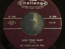 KIP TYLER - JUNGLE HOP / OOH YEAH BABY - 1958 ROCKABILLY EXOTICA 45 The Cramps