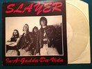 SLAYER - IN A GADDA DA VIDA CLEAR VINYL 1.Press. Live 1989