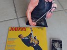 Vinyl 25cm NEUF Johnny Hallyday live Lyon 1961 tirage à 300 ex.+ PLV + K7 PROMO