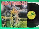 Iron Maiden Self Titled Debut 1980 VG++ Record British Heavy Metal Harvest 12094