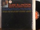 1st STEREO press DUKE ELLINGTON MEETS COLEMAN HAWKINS LP IMPULSE van gelder M-
