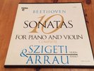 JOSEPH SZIGETI violin - BEETHOVEN Complete Violin Sonatas - ARRAU - VANGUARD 4LP