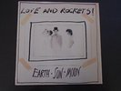 original 1987 Earth Sun Moon Love And Rockets lp record vinyl, 33 RPM Latin, NM