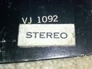 STEREO STICKER BEATLES SONGS PICTURES STORIES VJ INTRODUCING THE RECORD VINYL LP