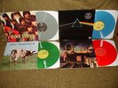 PINK FLOYD - 4 x NEW RARE IMPORT COLOURED VINYL LPS - ALL UNPLAYED.