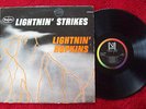 LIGHTNIN' HOPKINS  LIGHTNIN STRIKES  RARE MISMATCHED BACK COVER   BLUES