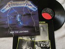 METALLICA - ride the lightning MASTERDISK EXC/VG+ metal vinyl ELEKTRA ORG PRESS