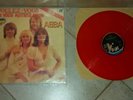 RARE. RED LP ABBA. Voulez-vous