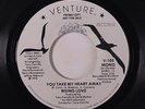 rare Modern Soul 45 RISING LOVE on VENTURE Hear