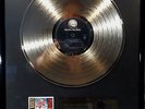 Guns N' Roses Appetite for Destruction goldene Schallplatte gold record