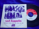 Led Zeppelin Immigrant Song Portugal picture sleeve original 45