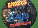 EXODUS DISASTER PICTURE LP Slayer Kreator Metallica Anthrax Heathen Sodom Head
