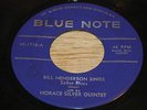 HORACE SILVER Quintet 45 Bill Henderson Sings SENOR BLUES / TIPPIN', Blue Note