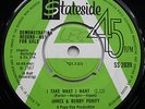RARE STATESIDE DEMO James & Bobby Purify I Take What I Want  / 16 Tons SS 2039