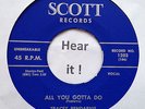 Rockabilly; Tracey Pendarvis; All You Gotta Do / Give Lovin' on SCOTT rare re